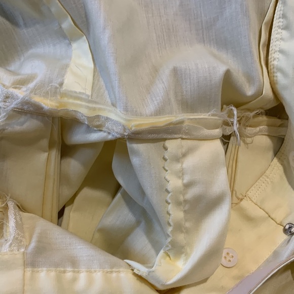 Avalon Classics 1950s Yellow Button Down Belted Shirt Dress - Picture 8 of 9